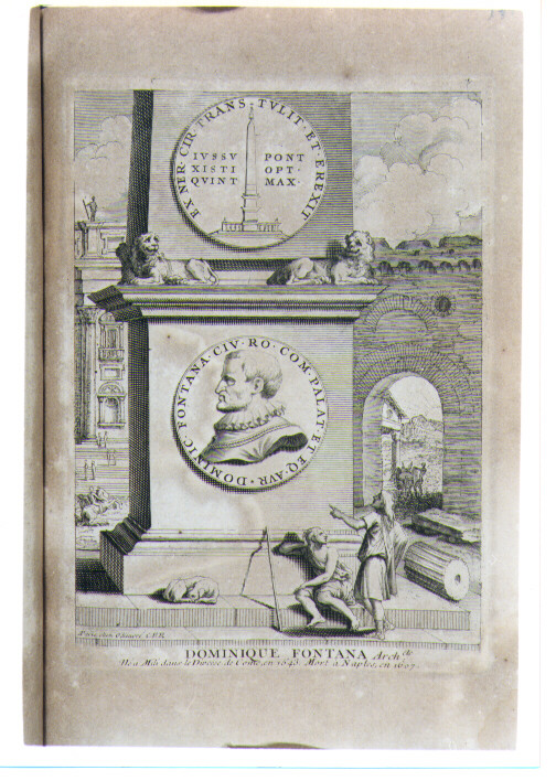 ritratto d'uomo (stampa) di Odieuvre Michel (CERCHIA) (sec. XVIII)