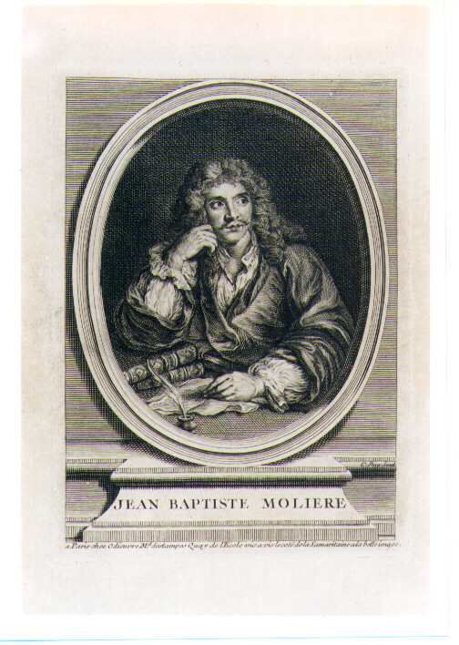 ritratto d'uomo (stampa) di Roy Claude (sec. XVIII)