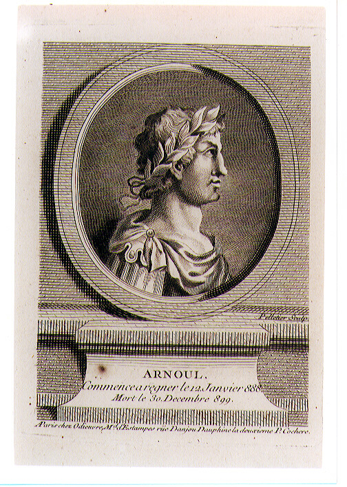 ritratto d'uomo (stampa) di Pelletier Jean (sec. XVIII)