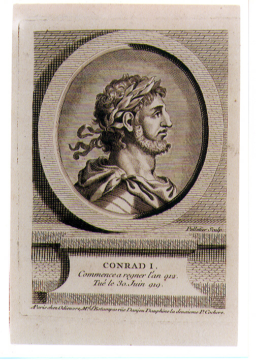 ritratto d'uomo (stampa) di Pelletier Jean (sec. XVIII)