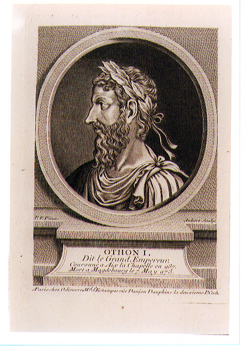ritratto d'uomo (stampa) di Aubert Jean (sec. XVIII)