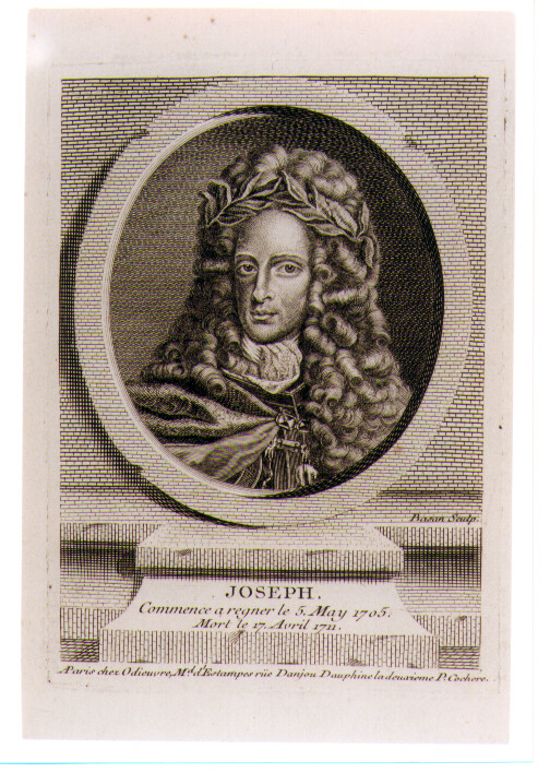 ritratto d'uomo (stampa) di Basan Pierre François (sec. XVIII)