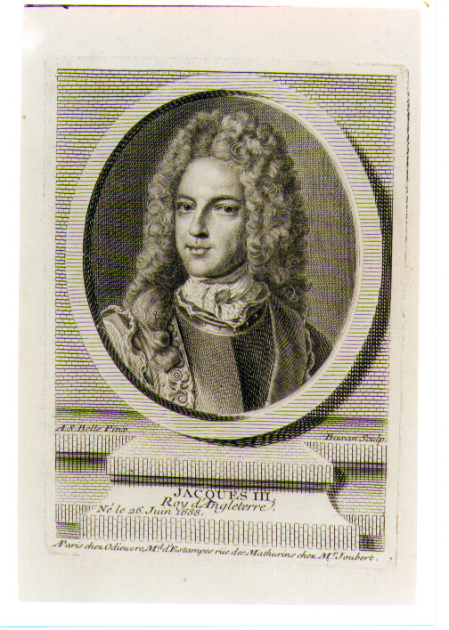 ritratto d'uomo (stampa) di Basan Pierre François, Belle Alexis Simon (sec. XVIII)