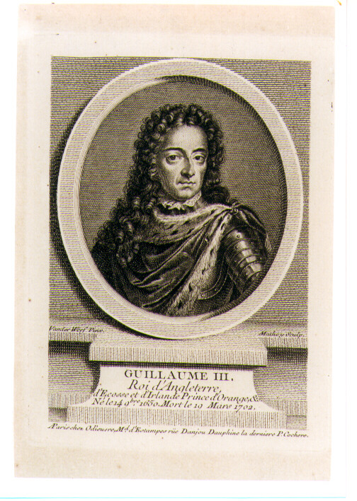 ritratto d'uomo (stampa) di Van der Werff Adriaan (sec. XVIII)