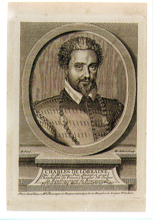 ritratto d'uomo (stampa) di Aubert Michel-Guillarme (sec. XVIII)