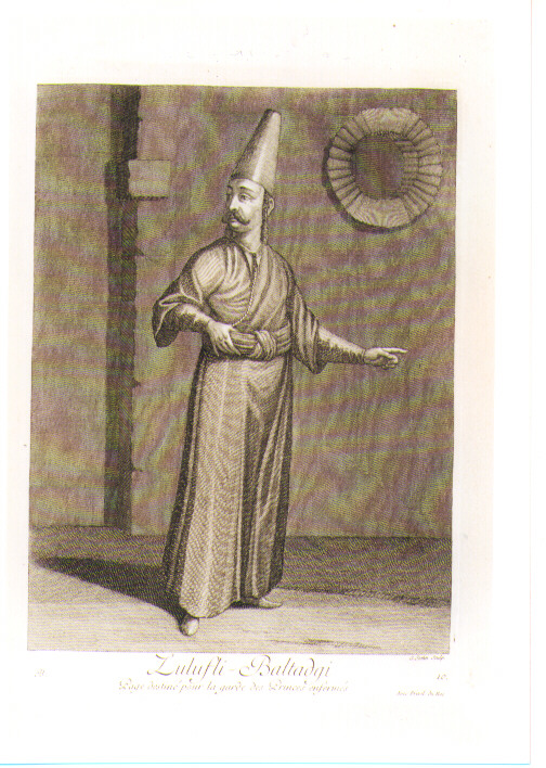 figura maschile (stampa) di Scotin Gerard Jean Baptiste I (sec. XVIII)