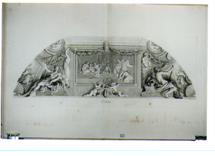 DIANA E CALLISTO (stampa) di Le Sueur Eustache, Duflos Claude (sec. XVIII)