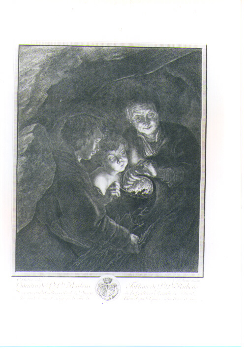 INVERNO (stampa) di Rubens Pieter Paul, Boetius Christian Friedrich, Hutin Charles François (sec. XVIII)