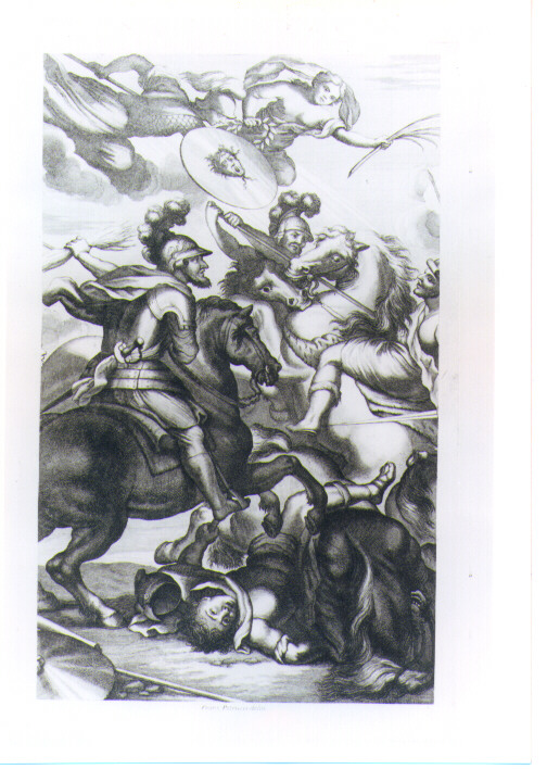 CONVERSIONE DI SAN PAOLO (stampa) di Rubens Pieter Paul, Lorenzini Giovanni Antonio detto Fra Antonio, Petrucci Francesco (sec. XVII)