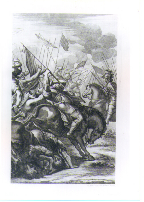 CONVERSIONE DI SAN PAOLO (stampa) di Rubens Pieter Paul, Lorenzini Giovanni Antonio detto Fra Antonio, Petrucci Francesco (sec. XVII)