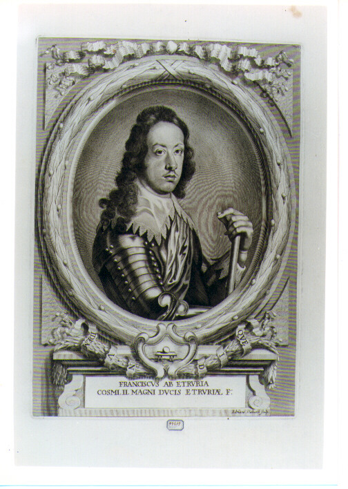 RITRATTO DI FRANCESCO DE' MEDICI (stampa) di Haelwegh Adriaen (sec. XVIII)
