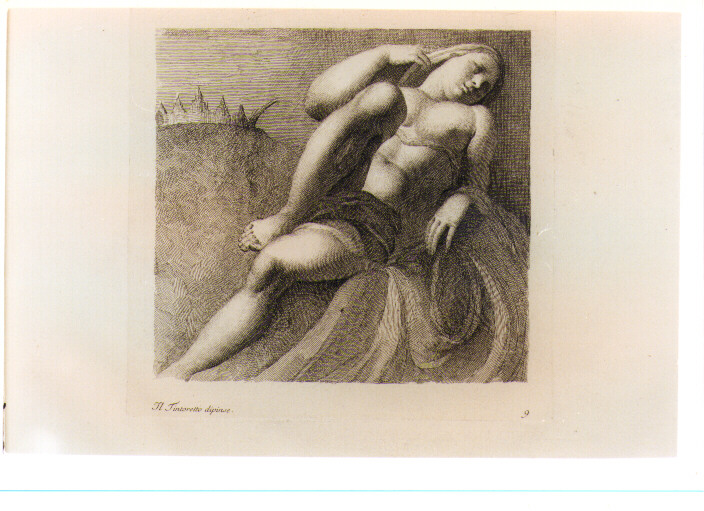 AURORA (stampa) di Robusti Jacopo detto Tintoretto, Faldoni Giovanni Antonio (sec. XVIII)
