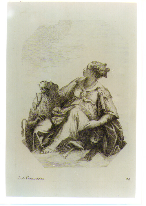 CIBELE (stampa) di Caliari Paolo detto Paolo Veronese, Faldoni Giovanni Antonio (sec. XVIII)