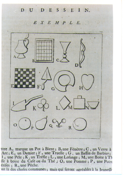 STUDIO DI OGGETTI VARI (stampa) di De Lairesse Gèrard (CERCHIA) (sec. XVIII)