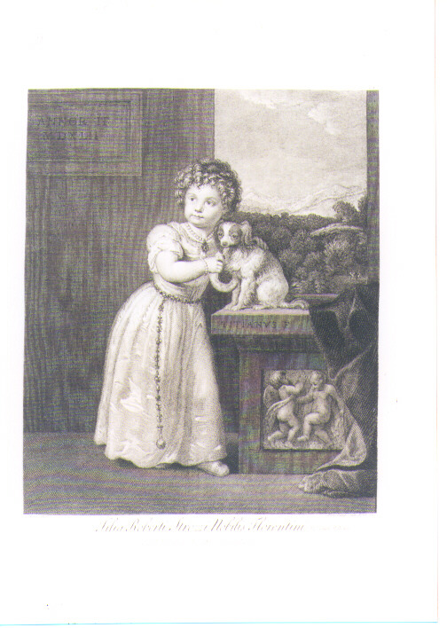 RITRATTO DI CLARICE STROZZI (stampa) di Vecellio Tiziano, Cunego Domenico (sec. XVIII)