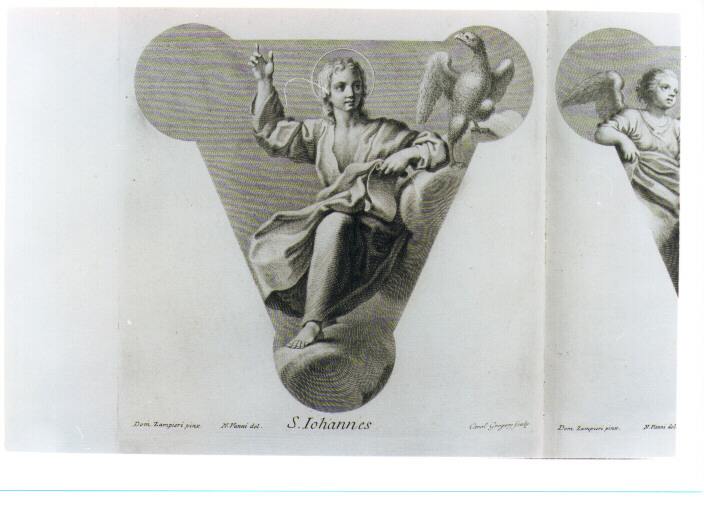 SAN GIOVANNI (stampa) di Zampieri Domenico detto Domenichino, Gregori Carlo, Vanni Niccolò (sec. XVIII)