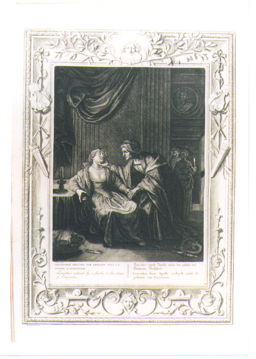 APOLLO E LEUCOTEA (stampa) di Picart Bernard (sec. XVIII)