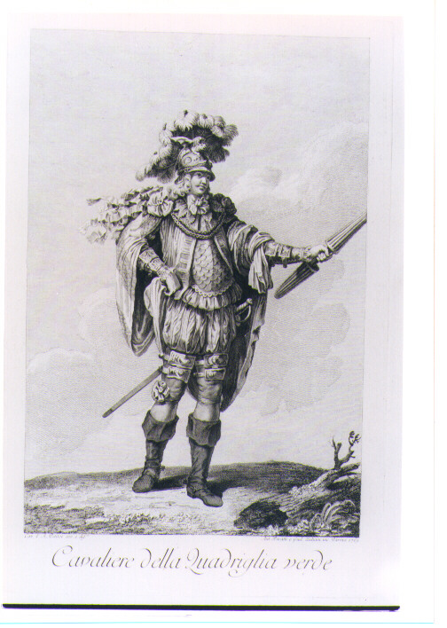 CAVALIERE (stampa) di Petitot Ennemond Alexandre, Baratti Tommaso, Zuliani Giuliano (sec. XVIII)