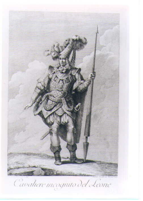 CAVALIERE (stampa) di Petitot Ennemond Alexandre, Baratti Antonio (sec. XVIII)
