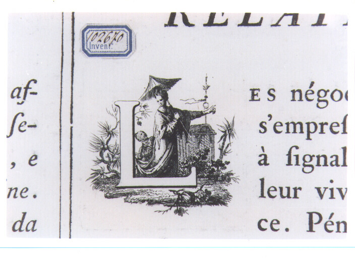CAPOLETTERA L (stampa) - ambito parmense (sec. XVIII)