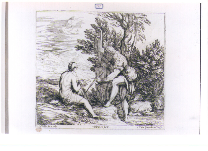 CONCERTO CAMPESTRE (stampa) di Vecellio Tiziano, Lefèvre Valentin (sec. XVII)