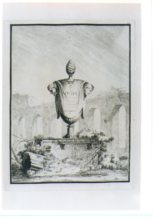 VASO CON TESTE (stampa) di Petitot Ennemond Alexandre, Bossi Benigno (sec. XVIII)