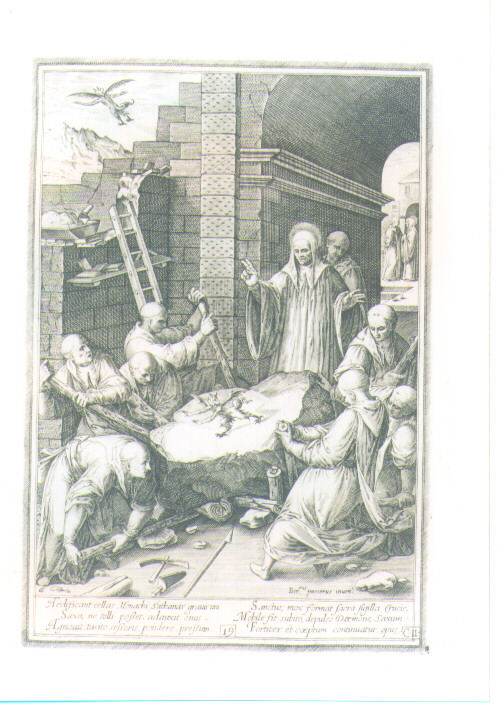 SCENE DELLA VITA DI SAN BENEDETTO (stampa) di Passeri Bernardino, Caprioli Aliprando (sec. XVI)