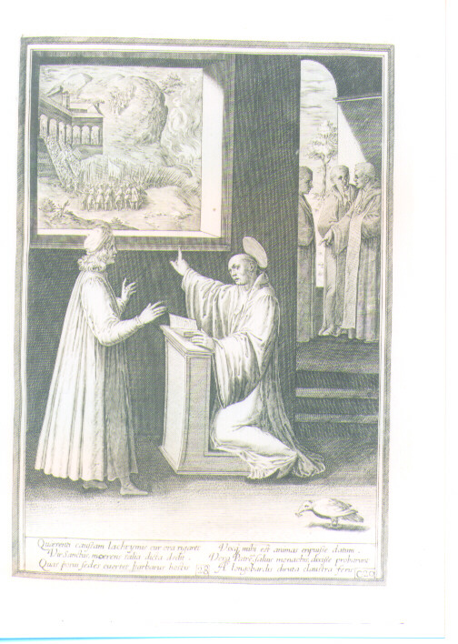 SCENE DELLA VITA DI SAN BENEDETTO (stampa) di Passeri Bernardino (CERCHIA), Caprioli Aliprando (CERCHIA) (sec. XVI)