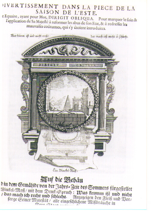IMPRESA CON ALLEGORIA DEL RISANAMENTO DELLO STATO (stampa) di Kraus Johann Ulrich (sec. XVIII)