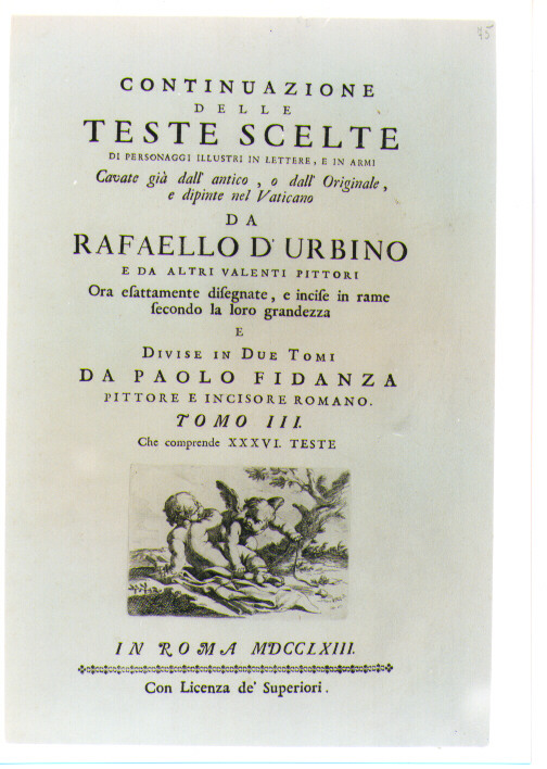 PUTTI CHE GIOCANO (stampa) di Fidanza Paolo (sec. XVIII)