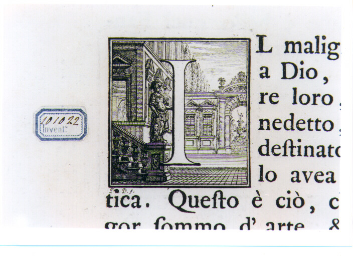 CAPOLETTERA I (stampa) di Panfili Pio (sec. XVIII)