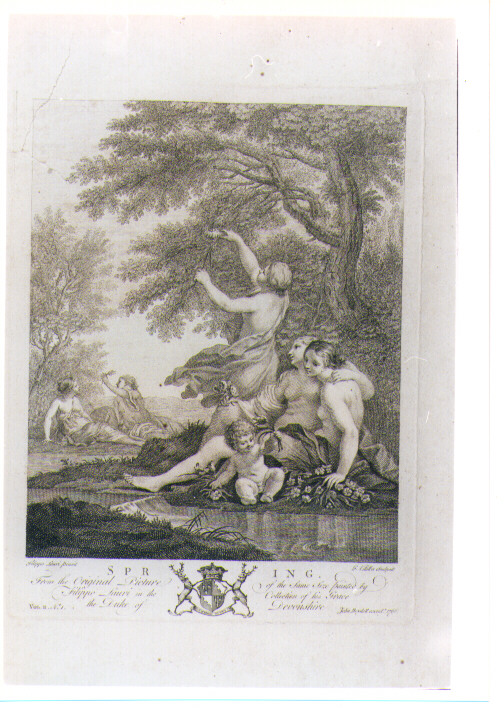 PRIMAVERA (stampa) di Lauri Filippo, Vitalba Giovanni (sec. XVIII)