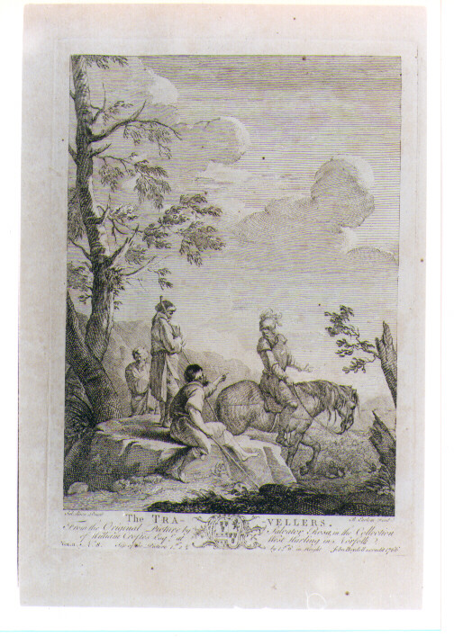 VIAGGIATORI (stampa) di Rosa Salvator, Earlom Richard (sec. XVIII)