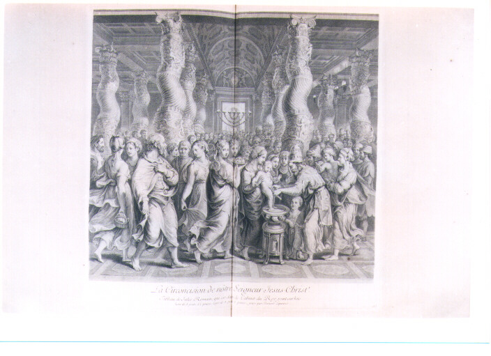 circoncisione di Gesù Bambino (stampa) di Pippi Giulio detto Giulio Romano, Lépicié Bernard (sec. XVIII)
