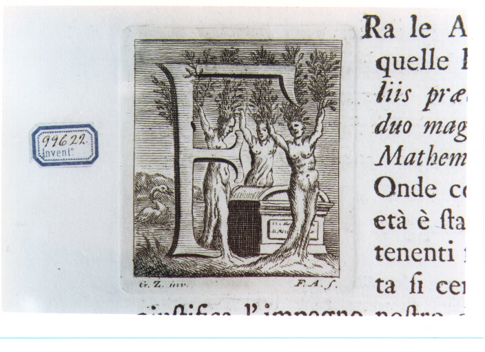 CAPOLETTERA F CON PIANTO DELLE SORELLE DI FETONTE (stampa) di Zocchi Giuseppe, Allegrini Francesco (sec. XVIII)