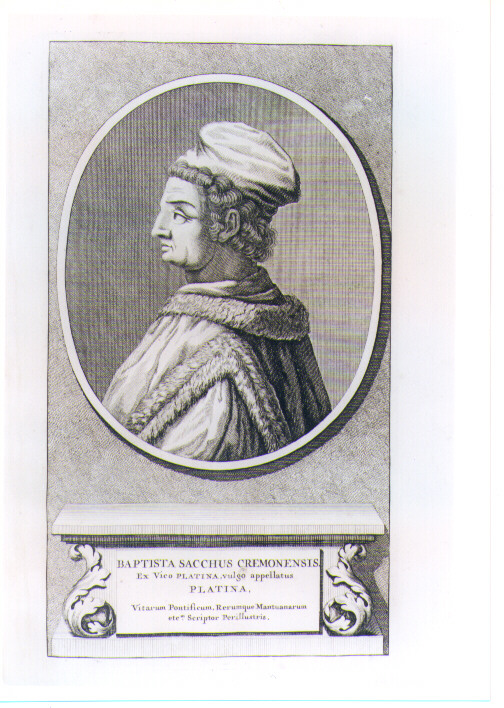 RITRATTO DI BATTISTA SACCO (stampa) di Pool Matthys (CERCHIA) (sec. XVIII)