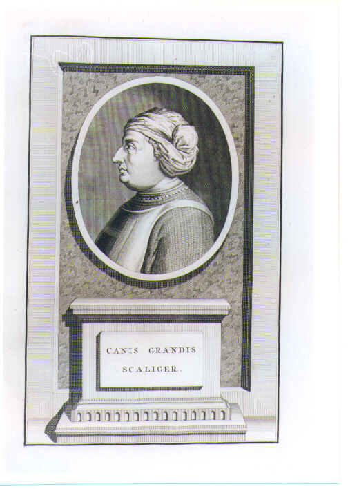 RITRATTO DI CAN GRANDE DELLA SCALA (stampa) di Pool Matthys (CERCHIA) (sec. XVIII)