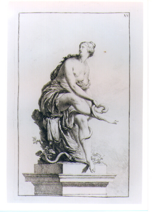 STATUA DI REA (stampa) di Beyer Johann Christian Wilhelm - AMBITO VIENNESE (sec. XVIII)