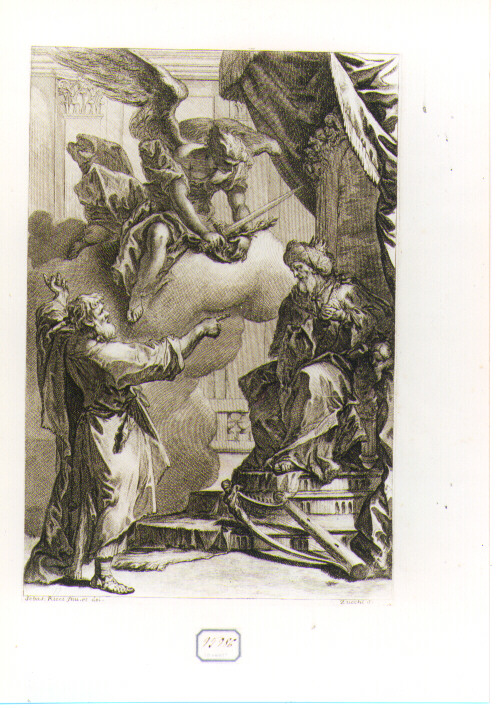 DAVID E NATHAN (stampa) di Ricci Sebastiano, Zucchi Andrea (sec. XVIII)