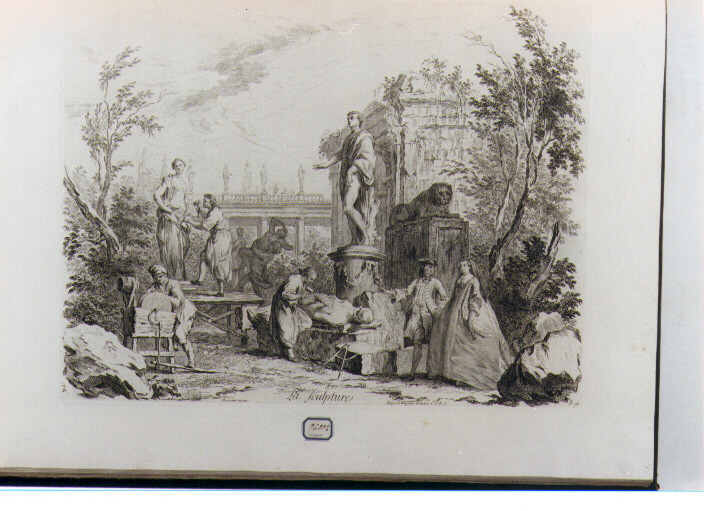 SCULTURA (stampa) di Wagner Joseph, Amigoni Jacopo (CERCHIA) (sec. XVIII)