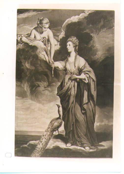 GIUNONE (stampa smarginata) di Reynolds Joshua, Dixon John (sec. XVIII)