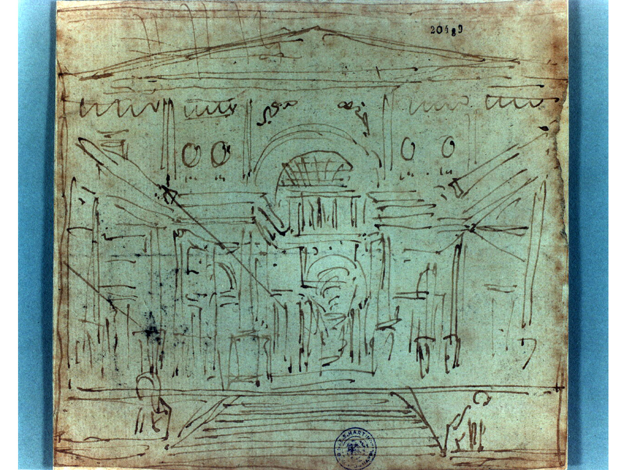 architetture (disegno) di Niccolini Antonio (sec. XIX)