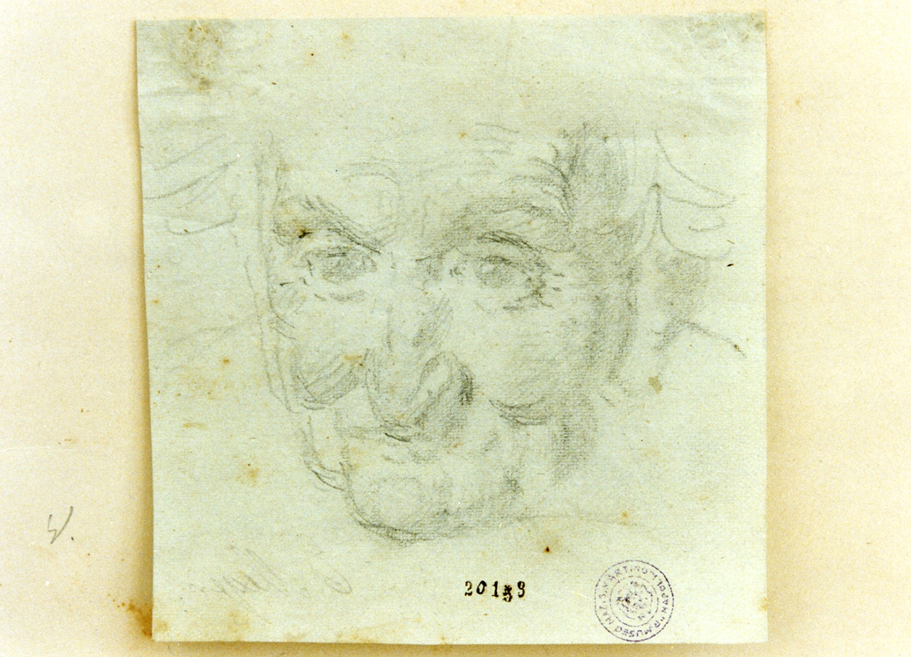 ritratto del sig. Martorelli (disegno) di Meyer Ernst (sec. XIX)