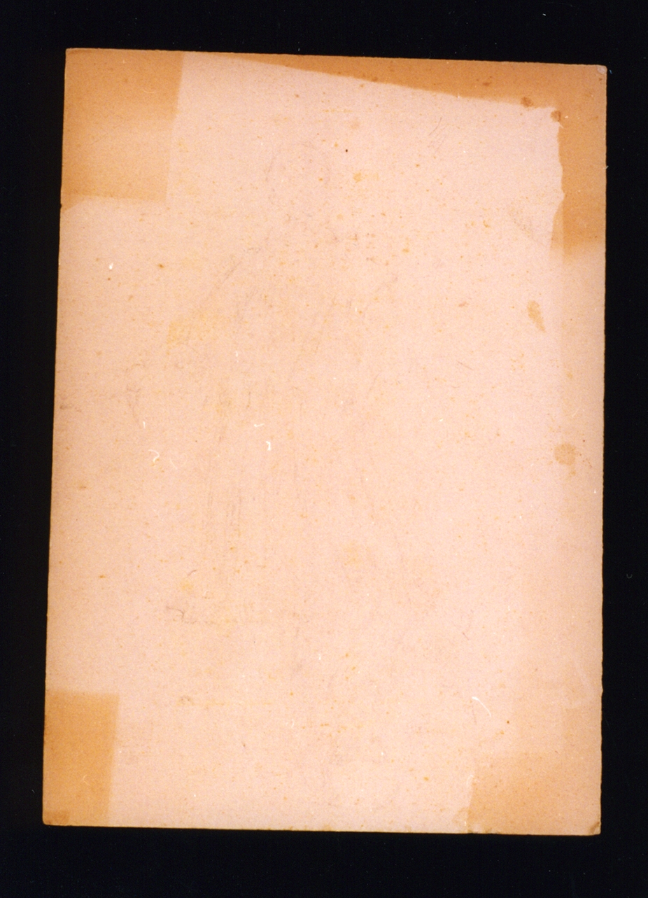 studio di santo francescano (disegno) di Vetri Paolo (fine/inizio secc. XIX/ XX)