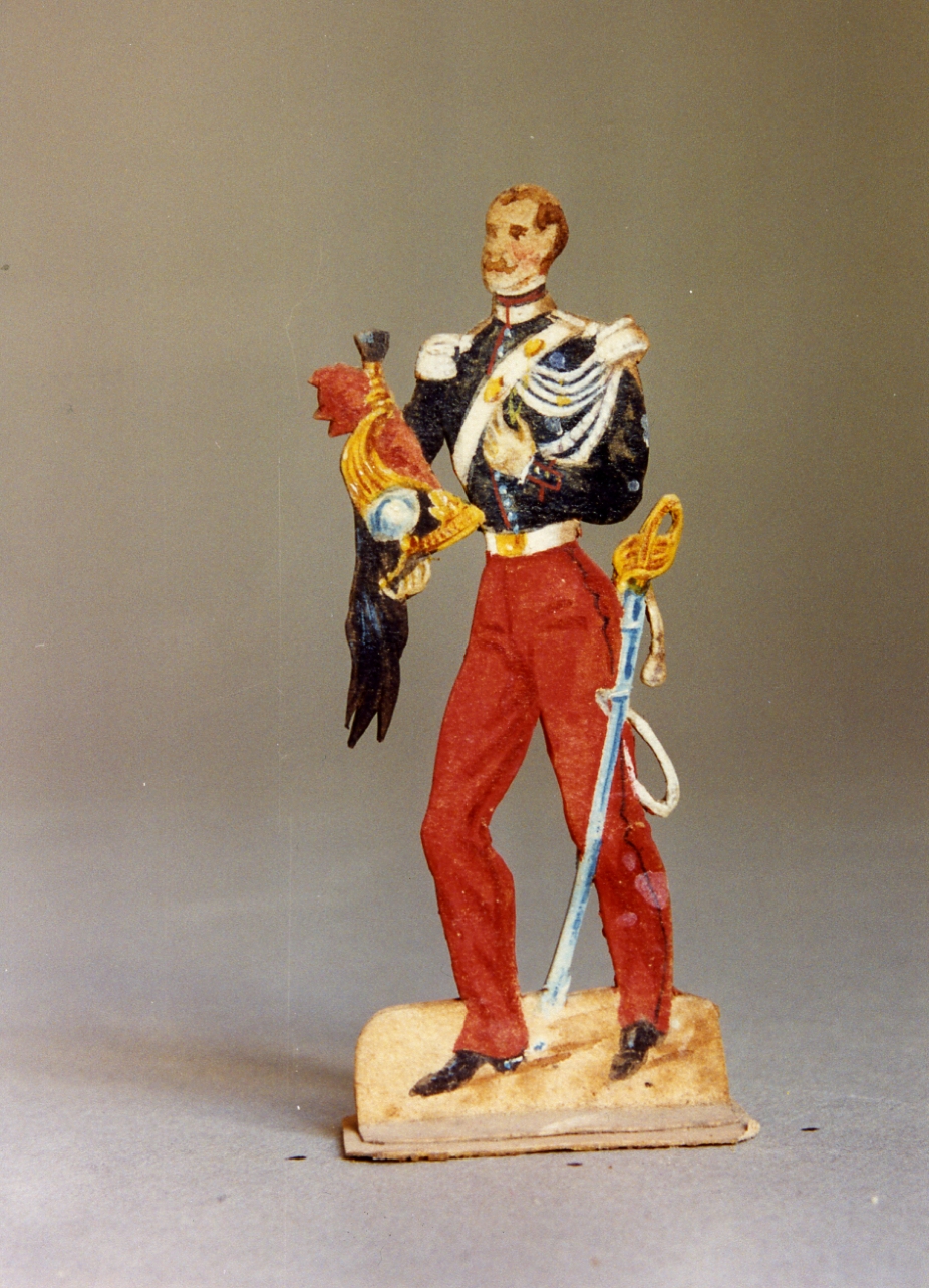 soldato (disegno) di Gin Emanuele, Gin Emilio (seconda metà sec. XIX)