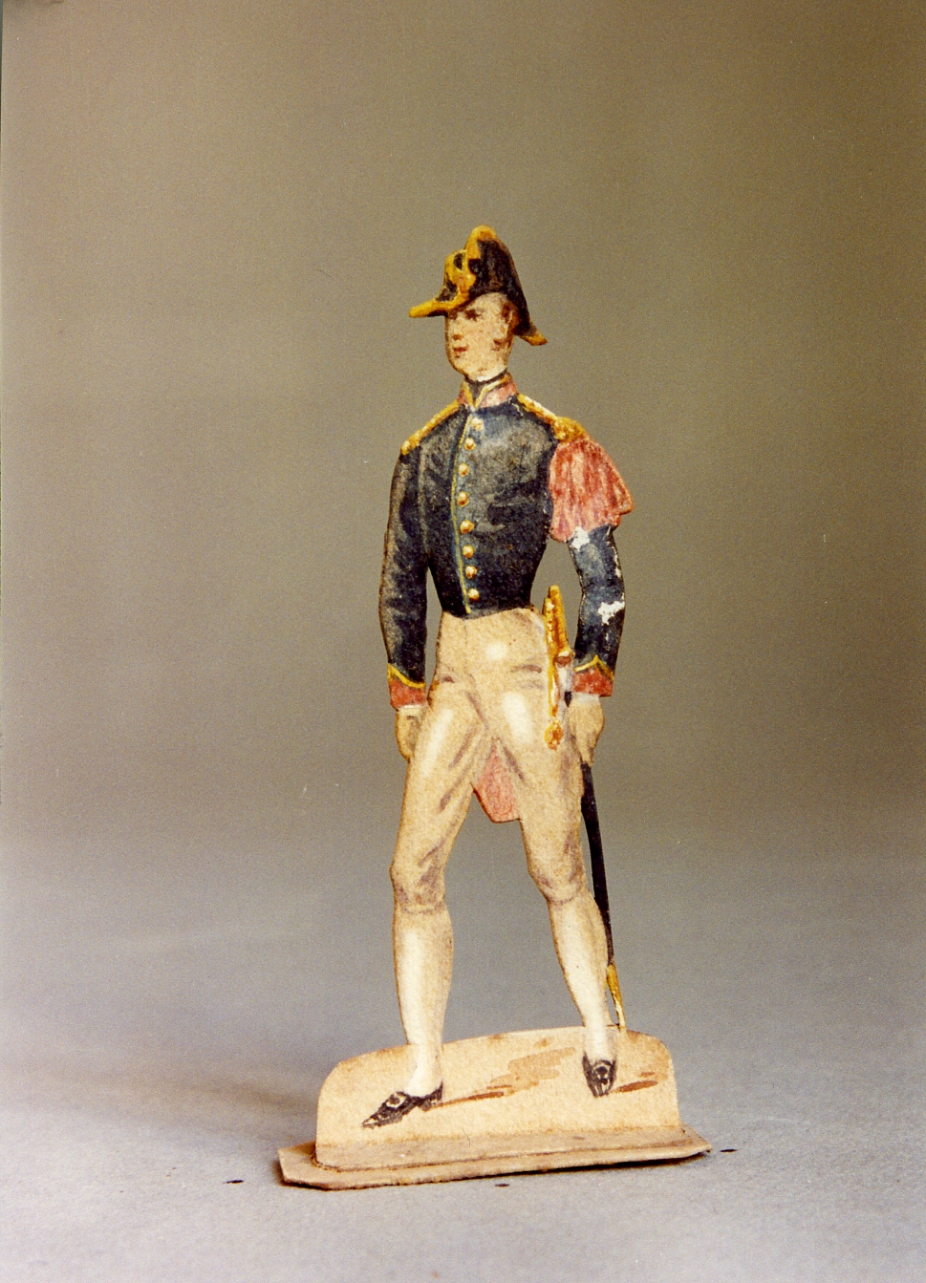 soldato (disegno, serie) di Gin Emanuele, Gin Emilio (seconda metà sec. XIX)