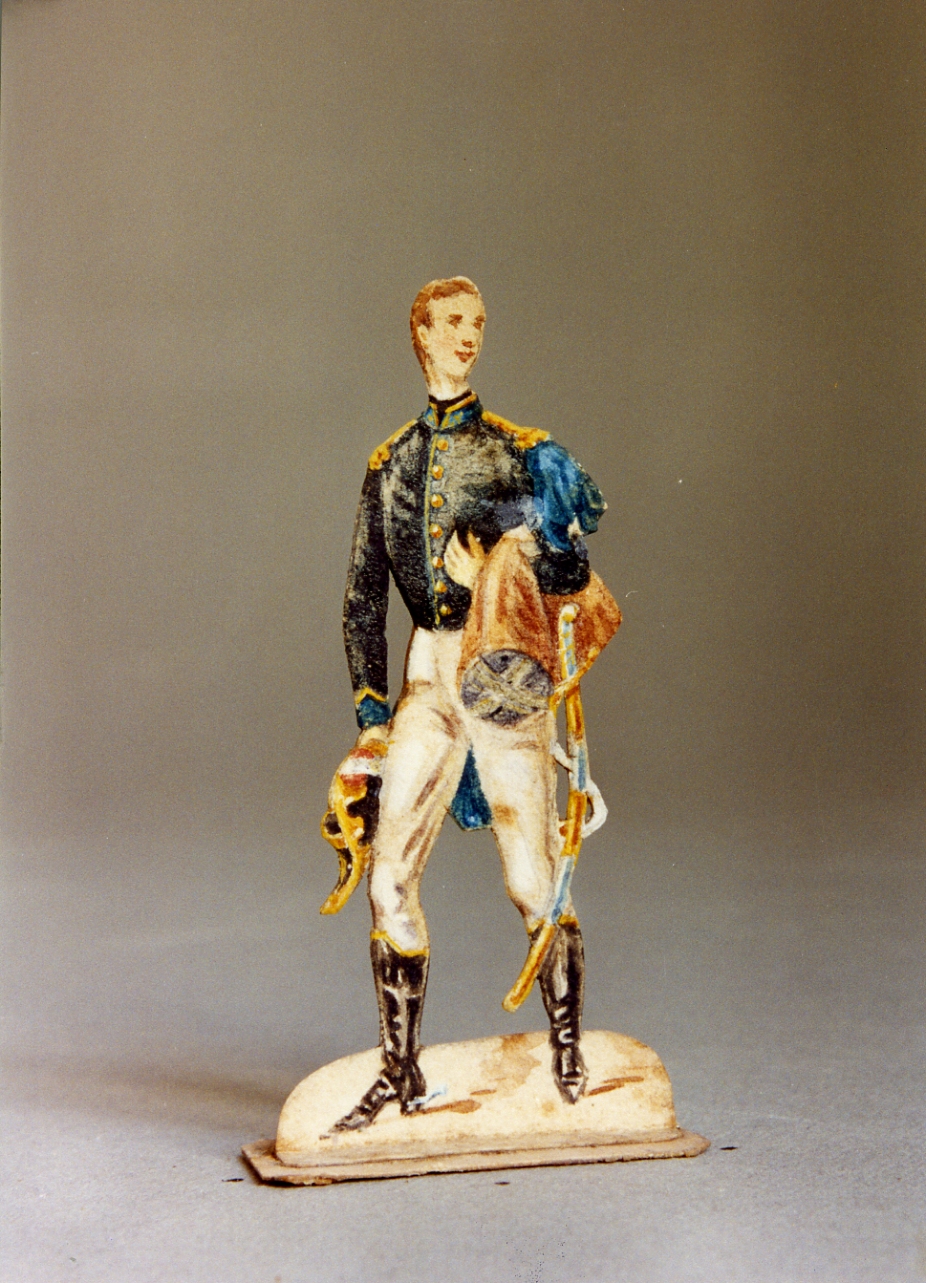 soldato (disegno) di Gin Emanuele, Gin Emilio (seconda metà sec. XIX)