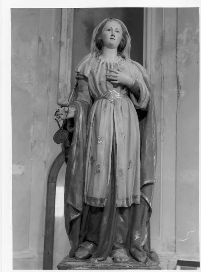 Santa Lucia (statua) - bottega campana (seconda metà sec. XIX)