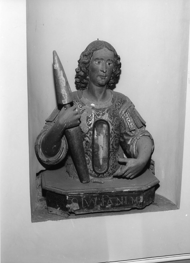 San Giuliano (reliquiario - a busto) - bottega campana (sec. XVI)