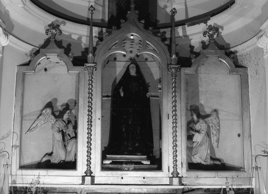 Madonna con angeli (gruppo scultoreo) - bottega campana (fine/inizio secc. XIX/ XX)